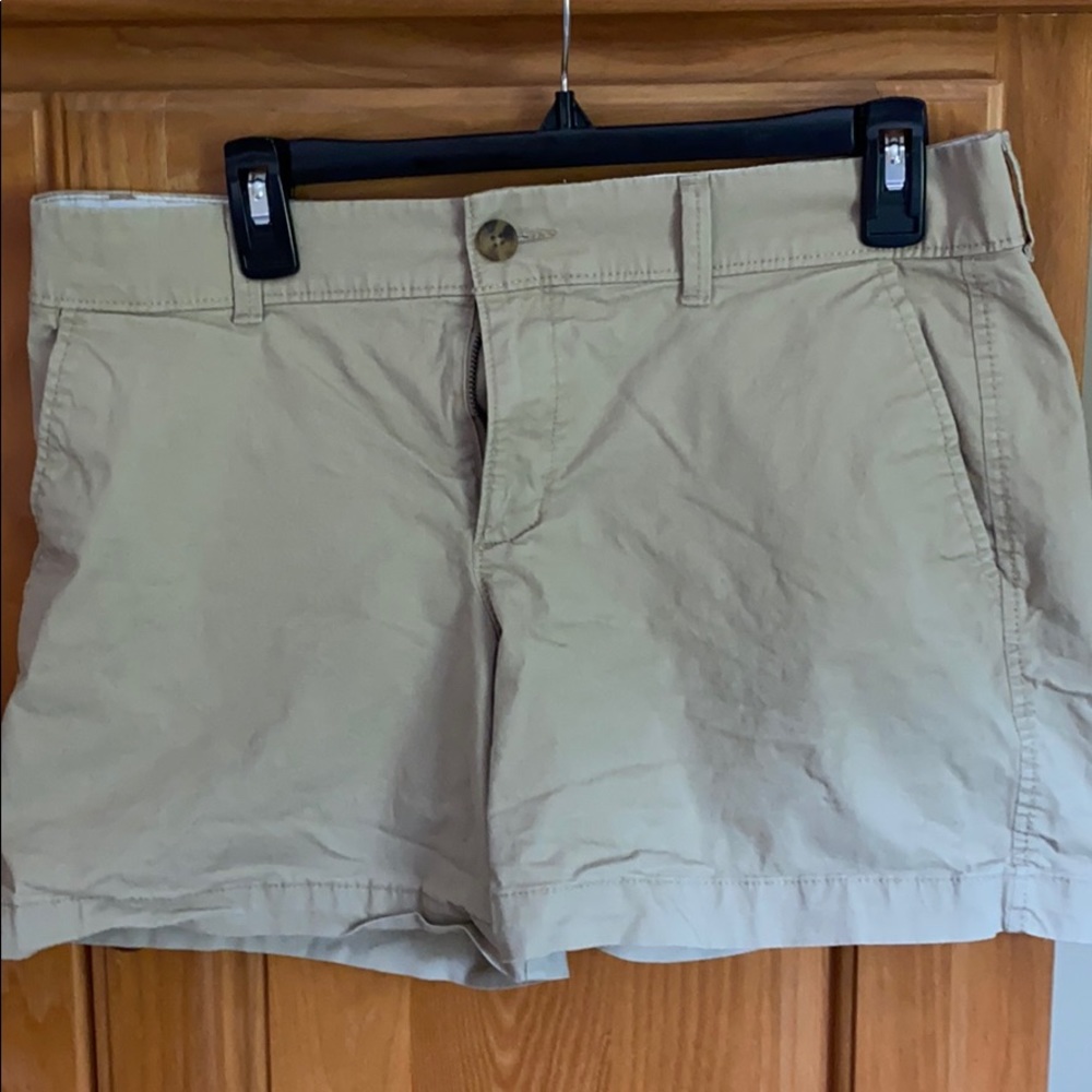 Khaki shorts from Old Navy